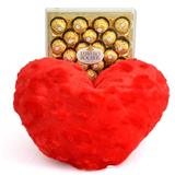 Cushion & Ferrero Rocher