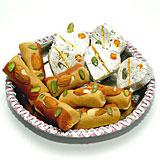 Send Mewa and Kaju Sweets - 1/2 Kg to India