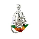 Send Ekadanta Diamond pendant to India