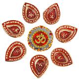 Send Terracotta Diya Set to India