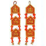 Send Terracotta Subh Labh Mandir to India