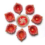 Send Designer Diyas to India