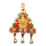 Send Triangular Ganesha Wall Hanging to India