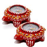 Send Tortoise Shaped Diyas to India