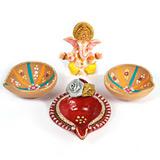 Send Divine Diya Set  (Diwali) to India