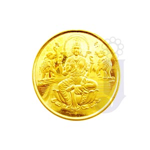 laxmi Gold Coin- 1 gram