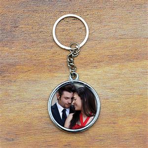 Love Personalized Round Keychain Love Personalized Round Keychain