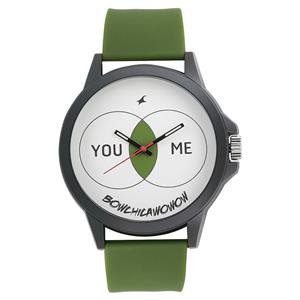 fastrack watch green