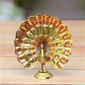 Brass Peacock Showpiece Brass Peacock Showpiece