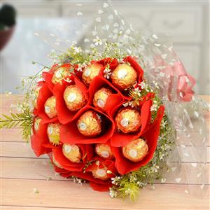 green ferrero rocher