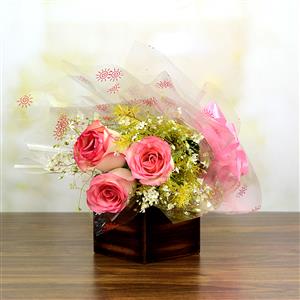 Ornamental Rose Decorative Pot Ornamental Rose Decorative Pot
