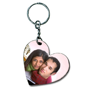 Heart Keychain (Wooden)