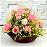 Send Mixed flowers in basket Assorted Flowers to 
