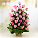 Send Beautiful Pink Roses Flowers to Bhaktal Send Beautiful Pink Roses Flowers to Bhaktal