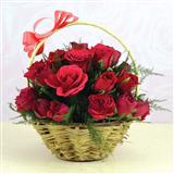 Send Magnificent Basket of Roses Flowers to Bhaktal Send Magnificent Basket of Roses Flowers to Bhaktal