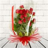 Send 12 Red Roses Bunch Flowers to Petlad Send 12 Red Roses Bunch Flowers to Petlad