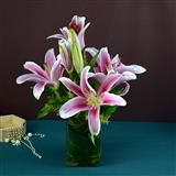 Send Audacious Lilies Flowers to Bhiwandi Send Audacious Lilies Flowers to Bhiwandi