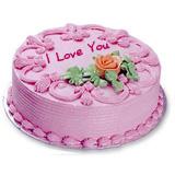 Send Valentine Strawberry Cake - 1 Kg Cakes to Gurgaon Send Valentine Strawberry Cake - 1 Kg Cakes to Gurgaon
