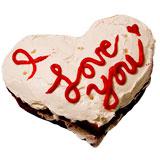Send I Love U Black Forest Cake Cakes to Noida Send I Love U Black Forest Cake Cakes to Noida