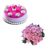 Send Lets Celebrate Flowers & Cakes to Dholera Send Lets Celebrate Flowers & Cakes to Dholera