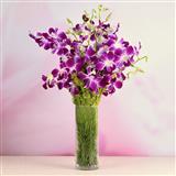 Send Purple Orchids in a Vase Flowers to Quepem Send Purple Orchids in a Vase Flowers to Quepem