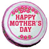 Send Mother's Day Vanilla Cake - 2 Kg Cakes to Noida Send Mother's Day Vanilla Cake - 2 Kg Cakes to Noida