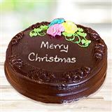 Send 1 Kg Round Sumptuous Chocolate Cake Christmas Cakes to Mysore Send 1 Kg Round Sumptuous Chocolate Cake Christmas Cakes to Mysore