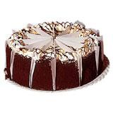 Send The French Loaf Chocolate Cake 1 Kg - Kolkata Cakes to Noida Send The French Loaf Chocolate Cake 1 Kg - Kolkata Cakes to Noida
