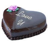 Send Valentine's Day Heart Shaped Chocolate Cake - 1 kg Valentine Cakes to Vellore Send Valentine's Day Heart Shaped Chocolate Cake - 1 kg Valentine Cakes to Vellore
