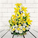 Send Lilies, Carnations and Roses Flowers to Visnagar Send Lilies, Carnations and Roses Flowers to Visnagar