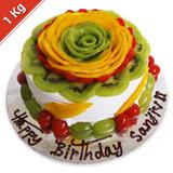 Send Krazy for chocolates Eggless Flower Shape Fruit Cake 1 kg Krazy For Chocolates to Sonamura Send Krazy for chocolates Eggless Flower Shape Fruit Cake 1 kg Krazy For Chocolates to Sonamura
