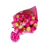 Send Pink Flowers and Ferrero Rocher bouquet Chocolates to Pinjore Send Pink Flowers and Ferrero Rocher bouquet Chocolates to Pinjore