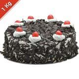 Send Black Forest Cake 1Kg - Baker's Den Cakes to Bidar Send Black Forest Cake 1Kg - Baker's Den Cakes to Bidar