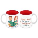 Send Cute Cup For Brother Rakhi Special to Ulhasnagar Send Cute Cup For Brother Rakhi Special to Ulhasnagar