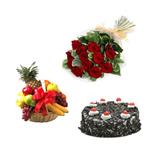 Send Cake Flower and Fruit Combo Gift Hampers to Gadag Send Cake Flower and Fruit Combo Gift Hampers to Gadag