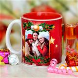 Send Red Christmas Personalized Mug Personalized Christmas Gift to Nadiad Send Red Christmas Personalized Mug Personalized Christmas Gift to Nadiad