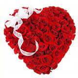 Send Exquisite Heart Shape Red Roses Flowers to Ulhasnagar Send Exquisite Heart Shape Red Roses Flowers to Ulhasnagar