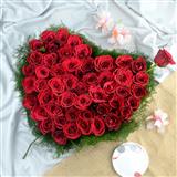 Send Red heart shaped flowers with rose petals Flowers to Elavur Send Red heart shaped flowers with rose petals Flowers to Elavur