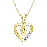 Send Cute Heart Diamond Pendant Jewellery to Vallabh Send Cute Heart Diamond Pendant Jewellery to Vallabh