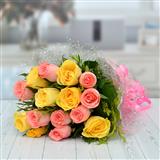 Send 15 Roses Bunch Flowers to Gandhinagar Send 15 Roses Bunch Flowers to Gandhinagar