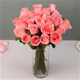 Send Sensuous 24 Pink Roses Flowers to Kausani Send Sensuous 24 Pink Roses Flowers to Kausani