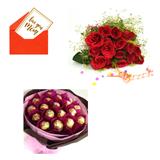 Send 15 Red Roses with 16 pc Ferrero Rocher Bouquet Mom Hampers Mothers Day to Mehsana Send 15 Red Roses with 16 pc Ferrero Rocher Bouquet Mom Hampers Mothers Day to Mehsana