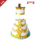 Send Kabhi B Royal Wedding Cake 8 Kg Cakes to Noida Send Kabhi B Royal Wedding Cake 8 Kg Cakes to Noida
