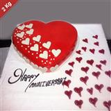 Send Anniversery cake from Amer Bakery - 2 Kg Cakes to Delhi Send Anniversery cake from Amer Bakery - 2 Kg Cakes to Delhi