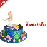 Send Bake n Shake Mermaid Cake 3 kg Cakes to Srirangapatna Send Bake n Shake Mermaid Cake 3 kg Cakes to Srirangapatna