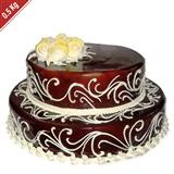 Send 2 Tier Chocolate Cake from Blue Heaven Premium - 1.5 kg Cakes to New Delhi Send 2 Tier Chocolate Cake from Blue Heaven Premium - 1.5 kg Cakes to New Delhi