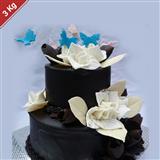 Send Just Bake for Weddings 2 Tier Chocolate Cake 3 Kg Cakes to Gurgaon Send Just Bake for Weddings 2 Tier Chocolate Cake 3 Kg Cakes to Gurgaon
