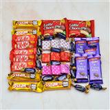 Send Dairy Milk, Kit Kat, Chocopie with Handmade Chocolates Hamper Exclusive Chocolates to Hooghly Send Dairy Milk, Kit Kat, Chocopie with Handmade Chocolates Hamper Exclusive Chocolates to Hooghly