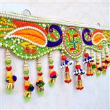 Send Handcrafted Peacock Designer Bandhanwar Diwali Door Hangings to Adalaj Send Handcrafted Peacock Designer Bandhanwar Diwali Door Hangings to Adalaj