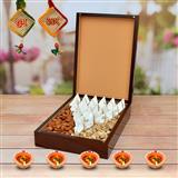 Send Diwali All in One Hamper - Kaju Barfi, Almond & Pista with a Box Diwali Hampers to Kasargod Send Diwali All in One Hamper - Kaju Barfi, Almond & Pista with a Box Diwali Hampers to Kasargod